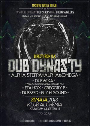 DUB DYNASTY (UK) / dub senses&dubmassive.org b-day