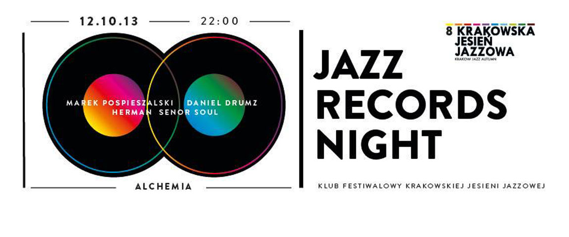 Jazz Records Night: Marek Pospieszalski, Daniel Drumz, Herman, Senor Soul & Friends (8.KJJ Afterparty)