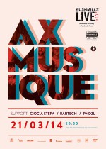 Wydarzenie: Bushmills Live  – AXMusique (support -Ciocia Stefa, BARTECH, PNDZL )