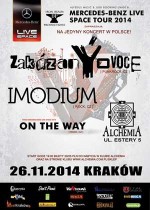 Zakázaný ovoce (support On the Way,  Imodium) – czeski rock w Alchemii
