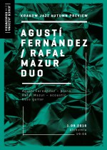 Krakow Jazz Autumn Preview – Agustí Fernández & Rafał Mazur Duo