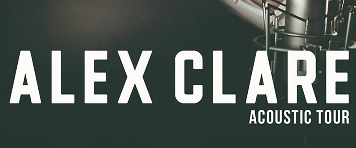 SOLD OUT – Alex Clare – Support: EQUALS
