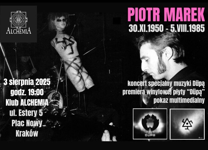 PIOTR MAREK ( 1950 – 1985 ) Koncert specjalny w 40 rocznicę śmierci + premiera LP